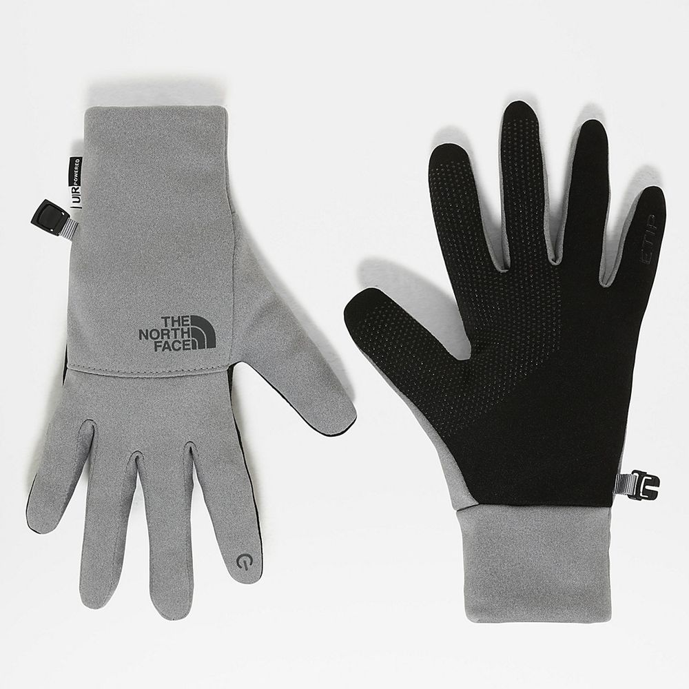 The North Face Gloves Womens Australia - The North Face Etip™ Grey (UYR-349286)